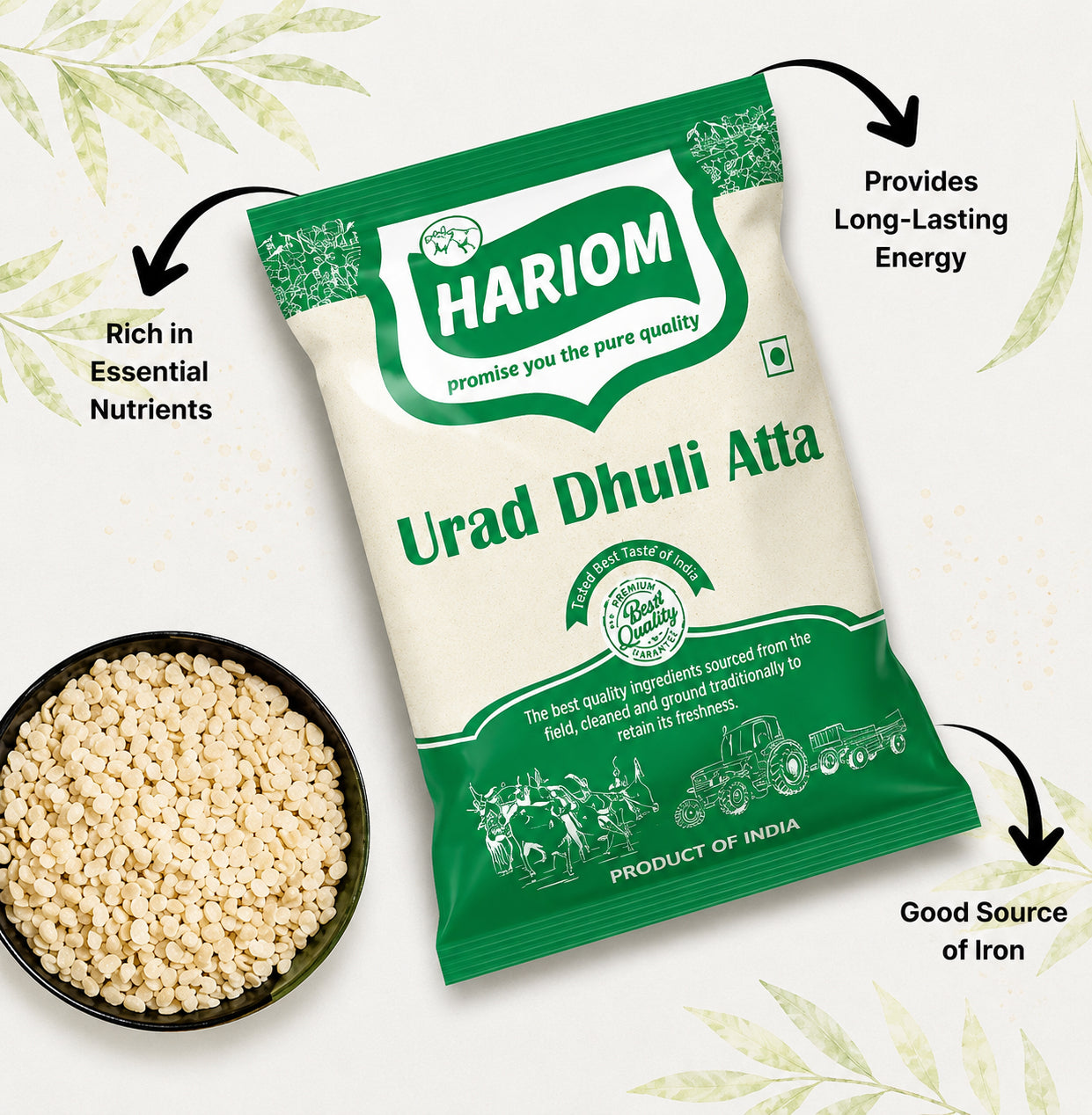 Urad Dhuli Atta